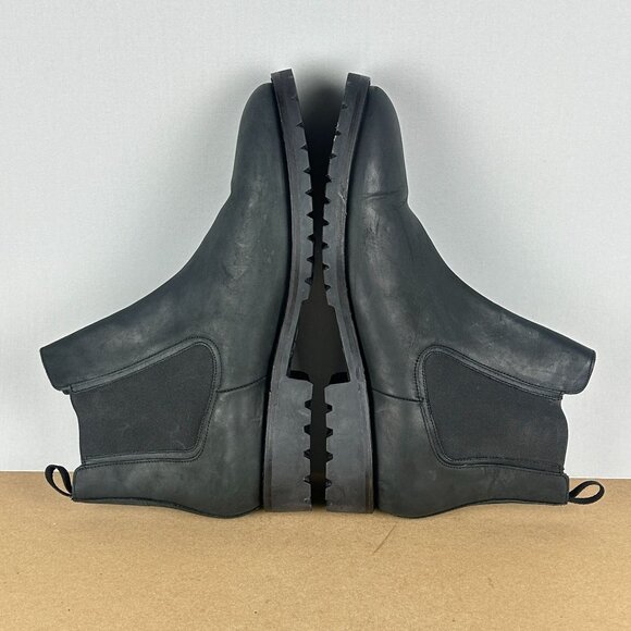 Thursday Boot Co Legend Leather Chukka Boots Mens 15 Black Pull On - Picture 6 of 12